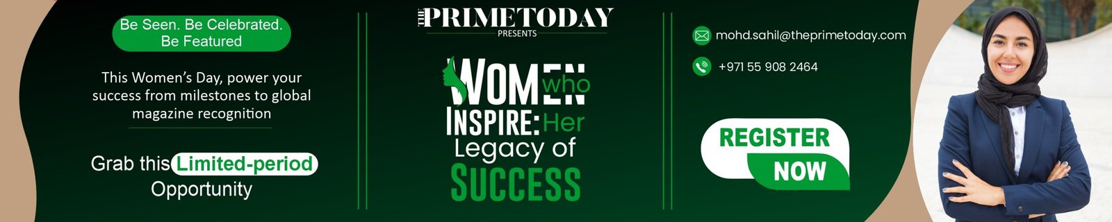 Womens Day Home Page Banner