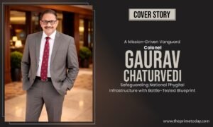 Read more about the article A Mission-Driven Vanguard – Colonel Gaurav Chaturvedi: Safeguarding National Phygital Infrastructure with Battle-Tested Blueprint