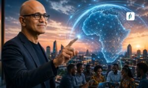 Read more about the article  Satya Nadella Shapes Global AI‑Driven Business Future 