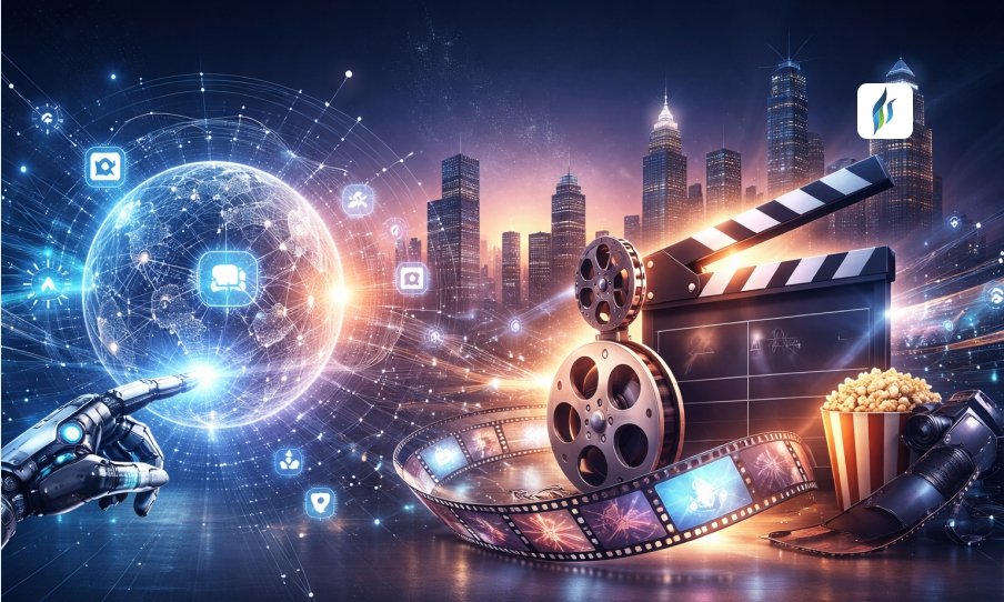 “Tech Mogul and Film Star Join Forces to Boost Creative Economy Worldwide” 