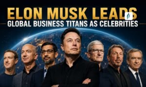 Elon Musk Leads Global Business Titans as Celebrities Drive 2026 Economy