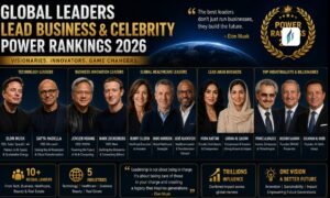 Global Leaders Elon Musk, Satya Nadella Lead Business and Celebrity Power Rankings