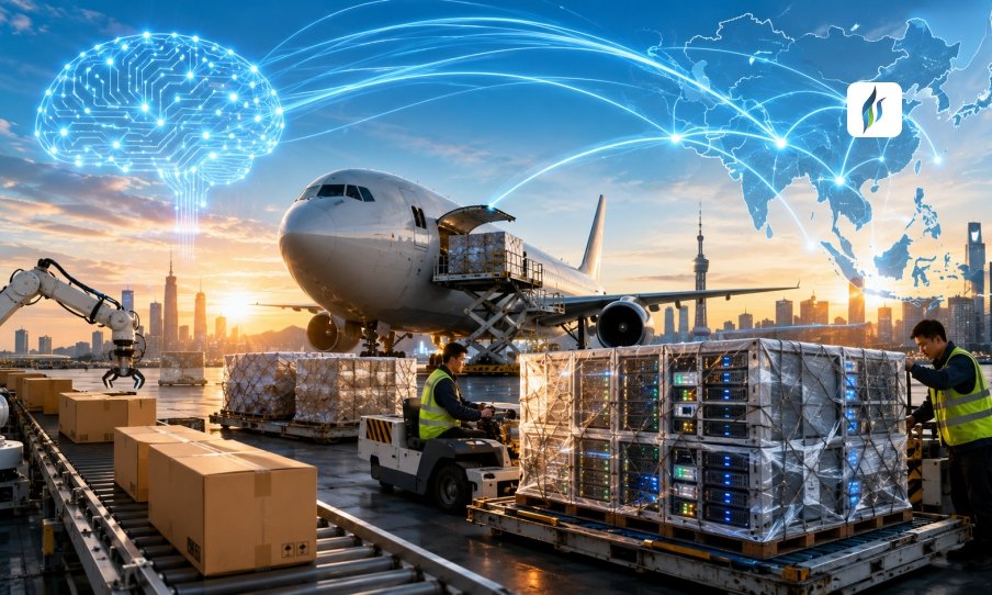 Asian Air Cargo Is Redrawn by The AI Race, Displacing E-Commerce as The Growth Engine