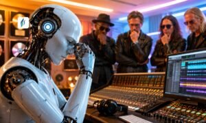 AI Wagers from Music Giants