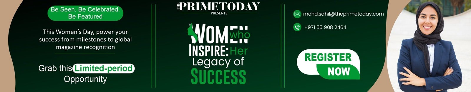 Womens Day Home Page Banner